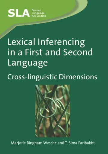Cover of Lexical Inferencing in a First and Second Language