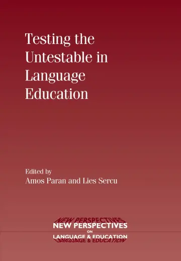 Cover of Testing the Untestable in Language Education