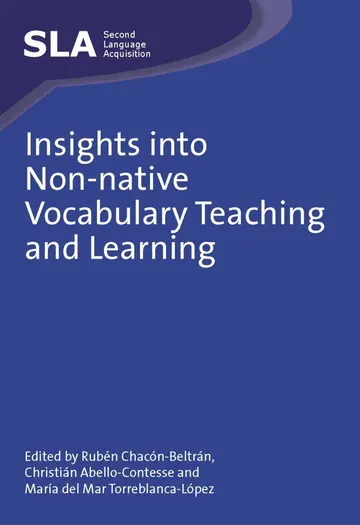 Cover of Insights into Non-Native Vocabulary Teaching and Learning