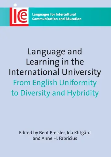 Cover of Language and Learning in the International University