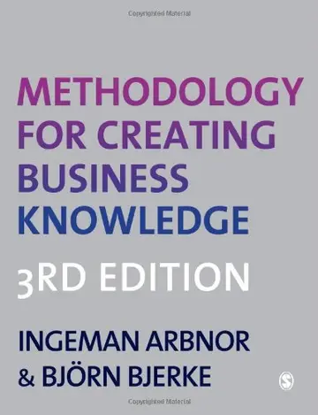 Cover of Methodology for Creating Business Knowledge 3rd Edition