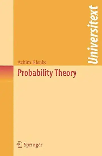Cover of Probability Theory
