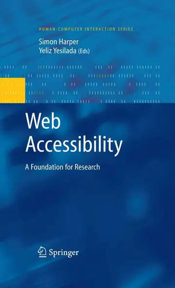 Cover of Web Accessibility