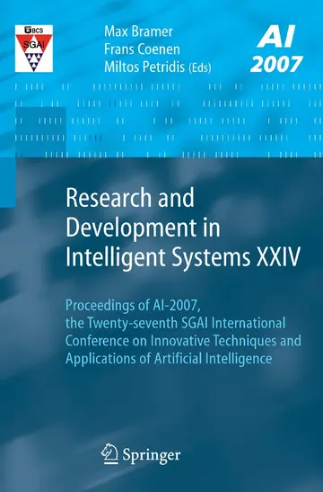 Cover of Research and Development in Intelligent Systems XXIV