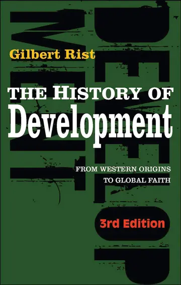 Cover of The History of Development