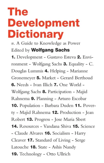 Cover of The Development Dictionary