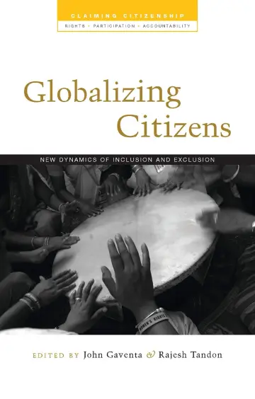 Cover of Globalizing Citizens
