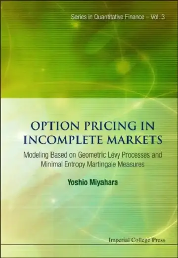 Cover of Option Pricing in Incomplete Markets