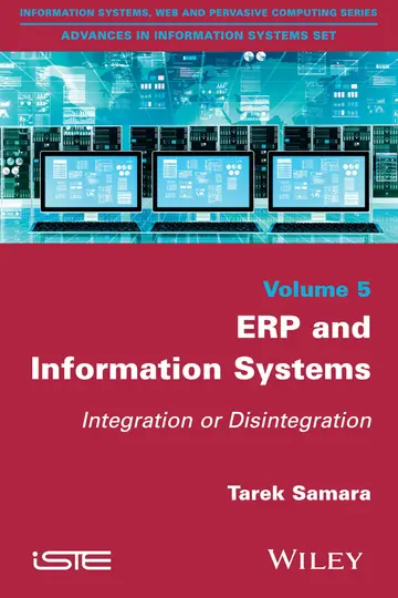 Cover of ERP and Information Systems