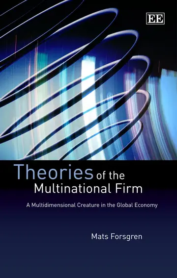 Cover of Theories of the Multinational Firm
