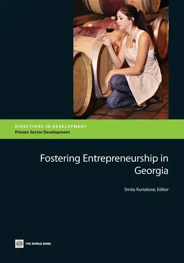 Cover of Fostering entrepreneurship in Georgia
