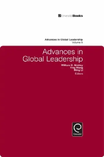 Cover of Advances in Global Leadership