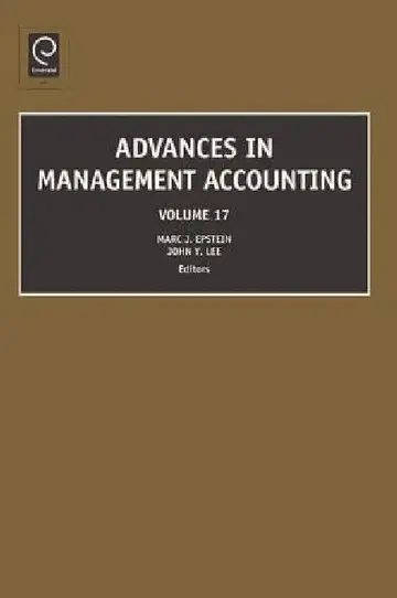 Cover of Advances in Management Accounting