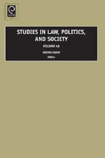 Cover of Studies in Law, Politics, and Society