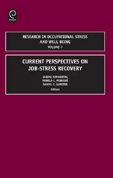 Cover of Research in Occupational Stress and Well Being