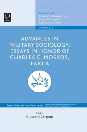 Cover of Advances in Military Sociology
