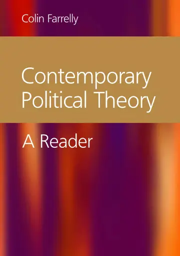 Cover of Contemporary Political Theory