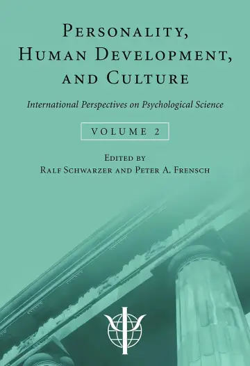 Cover of Personality, Human Development, and Culture