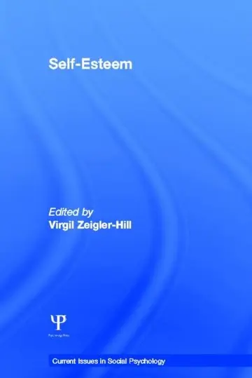 Cover of Self-Esteem