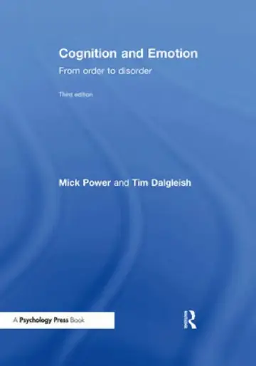 Cover of Cognition and Emotion
