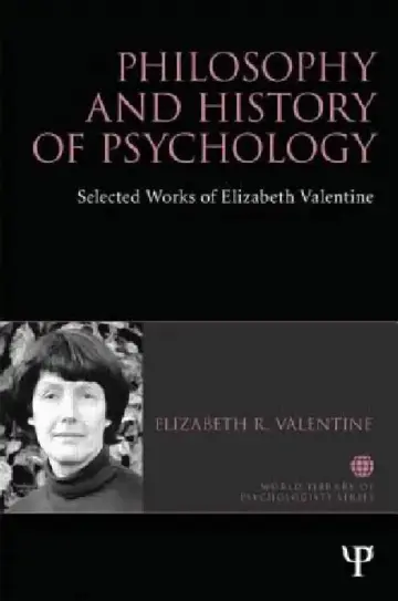 Cover of Philosophy and History of Psychology