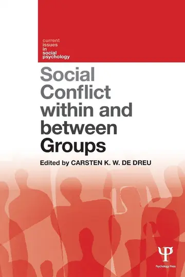 Cover of Social Conflict Within and Between Groups