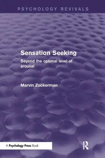 Cover of Sensation Seeking