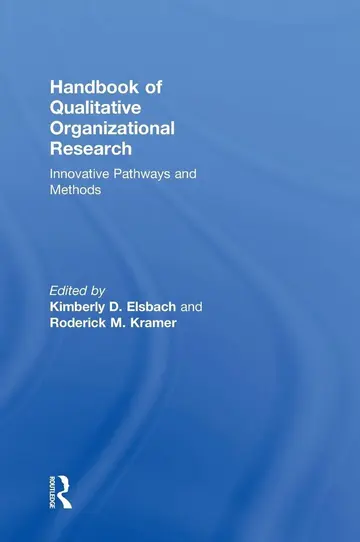 Cover of Handbook of Qualitative Organizational Research