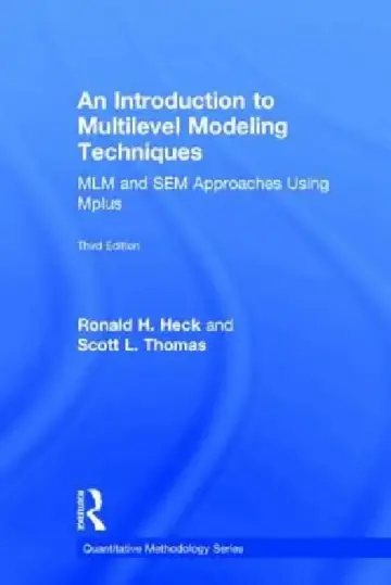 Cover of An Introduction to Multilevel Modeling Techniques