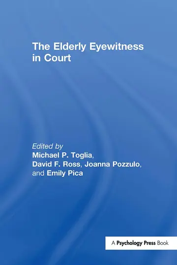 Cover of The Elderly Eyewitness in Court