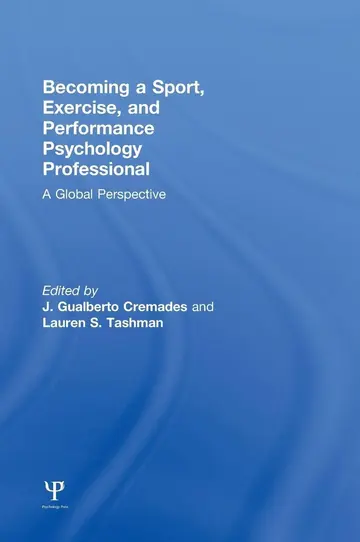 Cover of Becoming a Sport, Exercise, and Performance Psychology Professional