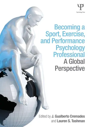 Cover of Becoming a Sport, Exercise, and Performance Psychology Professional