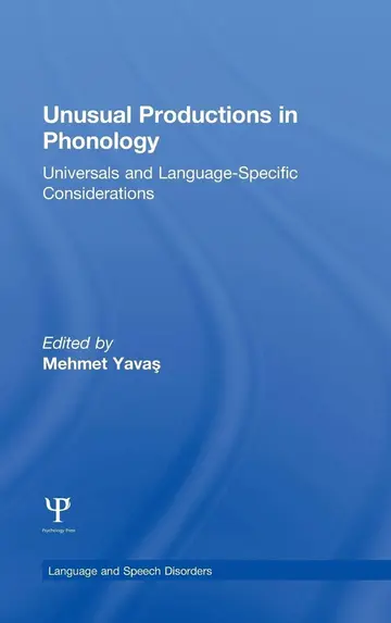 Cover of Unusual Productions in Phonology