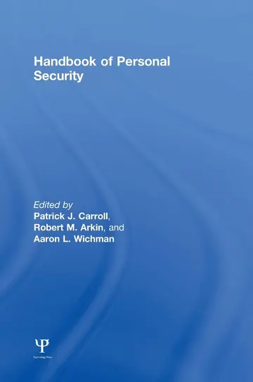 Cover of Handbook of Personal Security