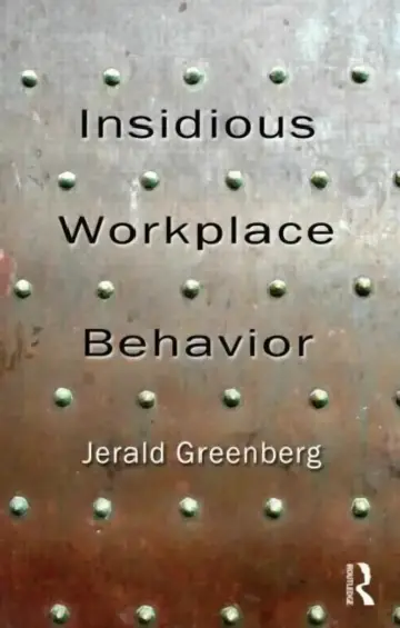 Cover of Insidious Workplace Behavior