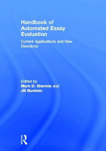 Cover of Handbook of Automated Essay Evaluation