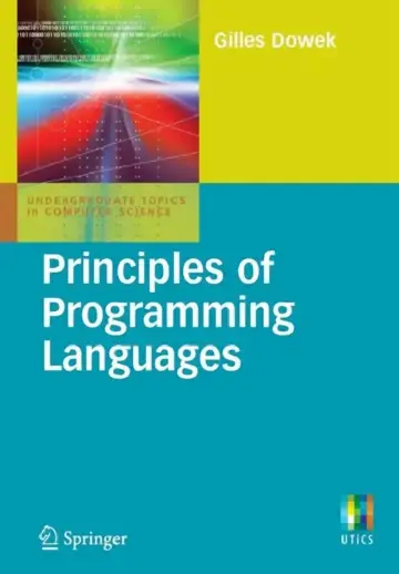 Cover of Principles of Programming Languages