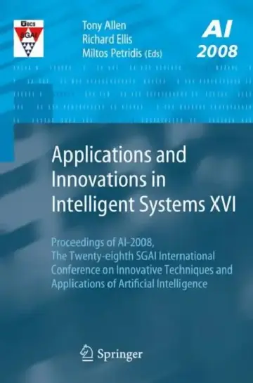 Cover of Applications and Innovations in Intelligent Systems XVI