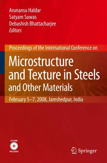 Cover of Microstructure and Texture in Steels and Other Materials