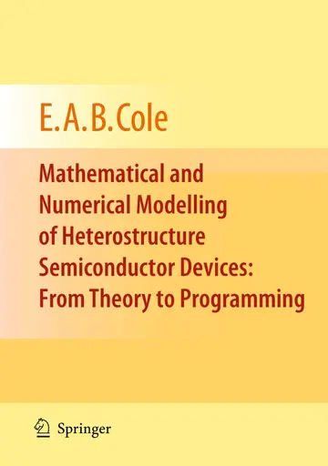 Cover of Mathematical and Numerical Modelling of Heterostructure Semiconductor Devices