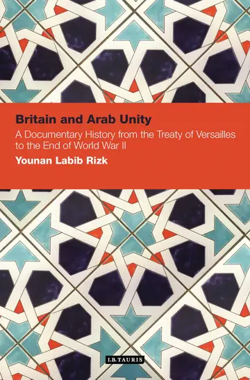 Cover of Britain and Arab Unity