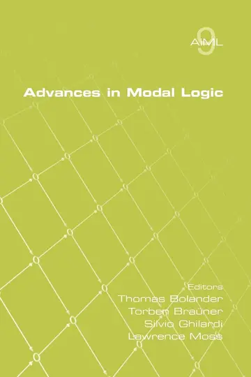 Cover of Advances in Modal Logic Volume 9