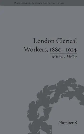 Cover of London Clerical Workers, 1880-1914