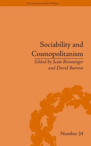 Cover of Sociability and Cosmopolitanism