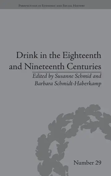 Cover of Drink in the Eighteenth and Nineteenth Centuries (hb 2014)