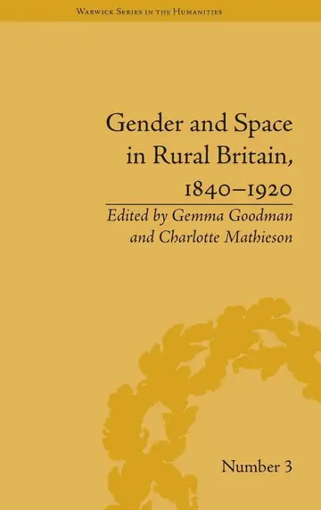 Cover of Gender and Space in Rural Britain, 1840-1920