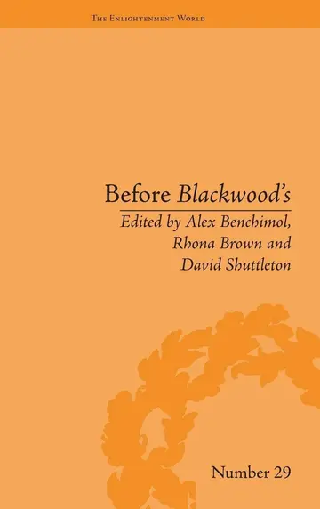 Cover of Before Blackwood's