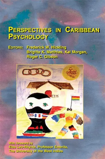Cover of Perspectives in Caribbean Psychology