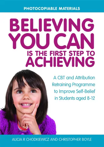 Cover of Believing You Can Is the First Step to Achieving