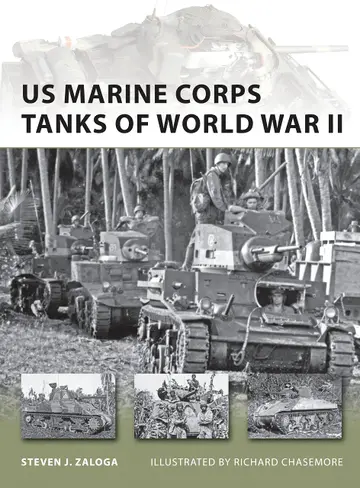 Cover of US Marine Corps Tanks of World War II